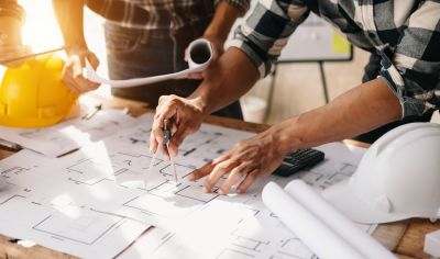 Construction Planning Blueprints